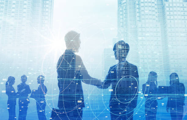 Man shaking hand corporate picture