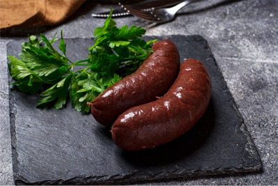 Homemade Halal sausages.