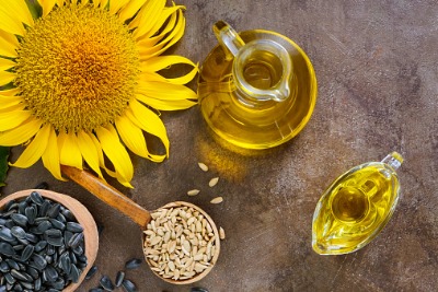 Sunflower seeds and oil.