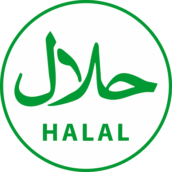 Halal sign.