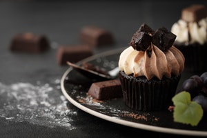 Halal Chocolate Cupcakes