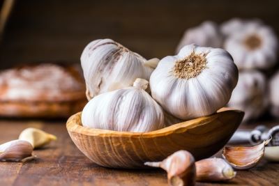 Garlic is Halal by nature and prescribed in herbal medicines.
