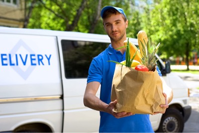 Halal meat delivery.