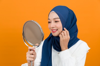 Indonesian women are very conscious about Halal makeup.