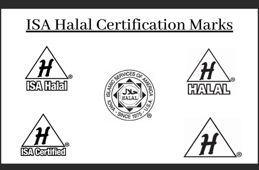 ISA Halal Logos.