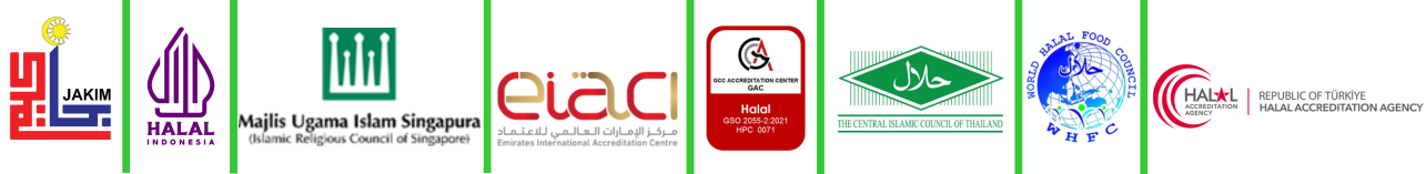 Halal Accreditation bodies for ISA.