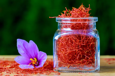 Saffron jar.