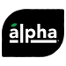 Alpha logo.