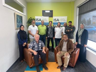 ISA Receives New MUIS Singapore Halal Management Team: News Covered by CBJ
