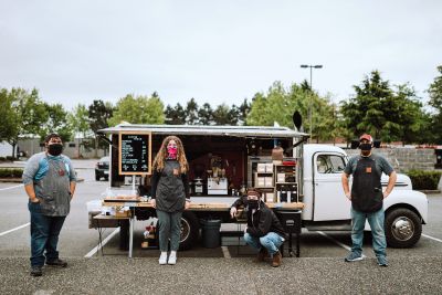 food truck.