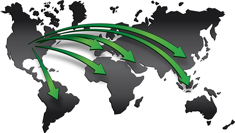 ISA global Halal map