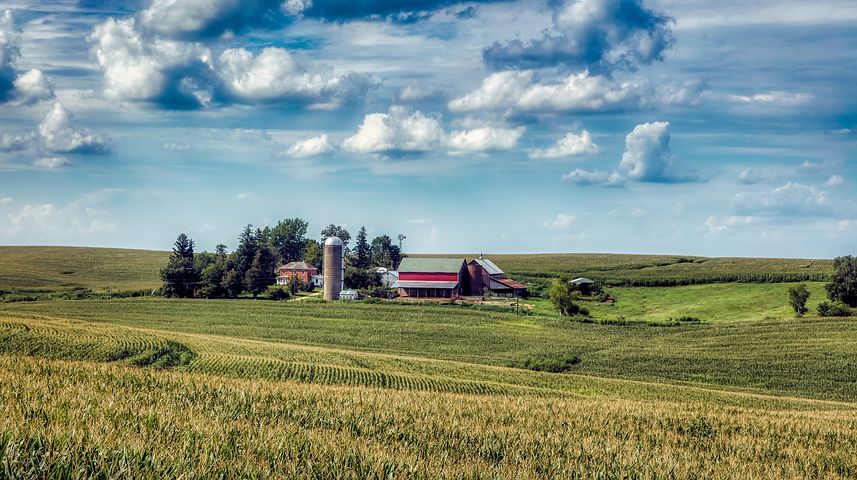 Beautiful Iowa country side