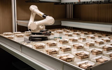 Robotics save manual work in Halal processors.