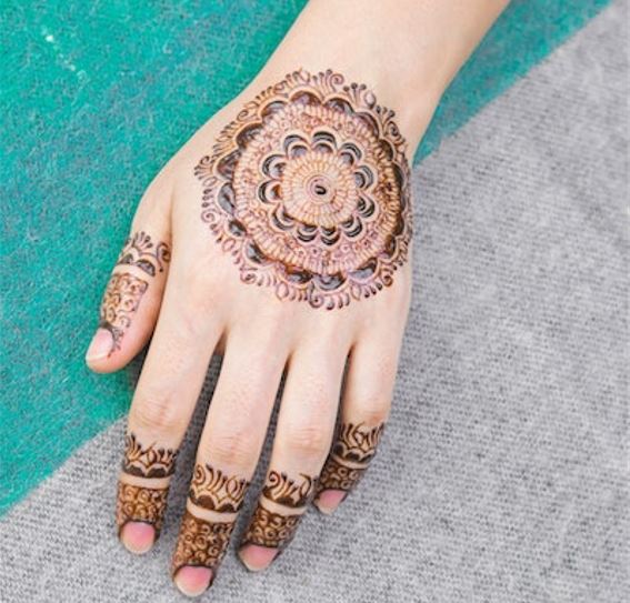 Natural henna art is a Halal way for Muslimahs to enjoy festive colors and designs.