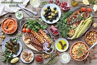 Mediterranean Halal dinner.